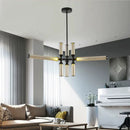 Axyaa Glass Tube Pendant Light for Home LED in Minimalist Design