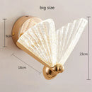 Nordic Acrylic & Iron LED Butterfly Wall Lamp by Axyaa for Indoor Lighting
