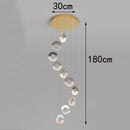 Axyaa LED Pendant Chandelier for Modern Home Decor and Indoor Lighting