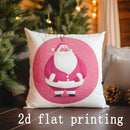 Christmas Santa Patterns Pillow Covers by Axyaa: Sofa, Bedroom, Car, Decor Cushion Cover
