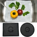 Axyaa Sink Mat: Soft Rubber, Anti-Slip, Heat Insulation, Quick Drain Pad