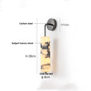 Axyaa Bulgari Stone LED Outdoor Wall Light Waterproof Wabi Sabi Design