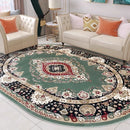 Axyaa Oval Palace Style Luxury Living Room Carpet for High-end Home Decor