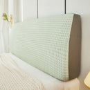 Axyaa Full Leather Wooden Bed Backrest Dust Protection Cover