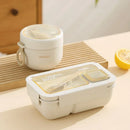 Axyaa Bento Box Set: Compact Lunch Kit with Storage Bag for School, Work, Picnic