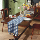 Axyaa Retro Tassel Jacquard Table Runner for Home Decor