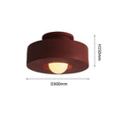 Axyaa Nordic Minimalist Ceiling Light for Corridor Cloakroom Balcony with LED Lamp