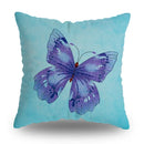 Axyaa Retro Butterfly Pattern Pillowcase 45x45cm Decorative Cushion Cover