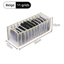 Axyaa Wardrobe Organizer Box Set for Clothes, Bras, Underwear, Socks - Breathable Mesh Bags
