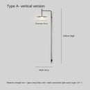 Axyaa Black Swim Arm Wall Light for Living Room & Bedroom