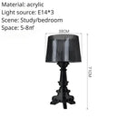 Axyaa LED Ghost Shadow Acrylic Desk Lamp for Home Decor & Office Lighting