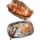 Axyaa American Style Tin Plate for Outdoor Dining and Camping
