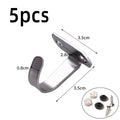 Axyaa Stainless Steel Heavy Duty Ceiling Hooks 5 Pack