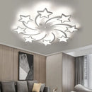 Axyaa Modern LED Chandelier with APP Remote Control for Home Decor Lighting