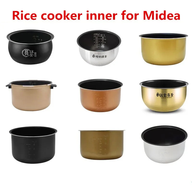 Axya Non-Stick Black Inner Pot for Midea Pressure Cooker