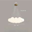 LED Chandeliers Milk White Glass Ball Pendant Lamps by Axyaa for Home Lighting Decor