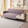 Axyaa Waterproof Sofa Cover for Pets & Kids Non-Slip Couch Slipcovers Gray