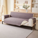 Axyaa Waterproof Sofa Cover for Pets & Kids Non-Slip Couch Slipcovers Gray