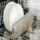 Axyaa Stainless Steel Dishwasher Basket with Chopstick Holder
