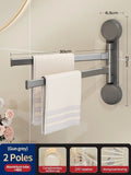 Axyaa Rotating Towel Rack | Bathroom & Kitchen Shelf Towel Rod