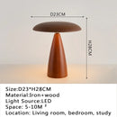 Axyaa Retro Contemporary Table Lamp for Living Room Study Bedroom LED Bedside Light