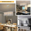 Axyaa Crystal LED Chandelier: Nordic Modern Luxury Lighting