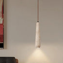 Axyaa Yellow Cave Stone Chandelier: Nordic Wabi Sabi Style Lamps for Home Decor