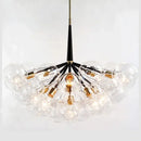 Axyaa Glass Ball Ceiling Chandelier for Modern Room Decor