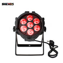 Axyaa RGBWA+UV LED Par Light Fixture for Home Entertainment