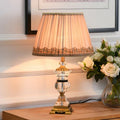 Axyaa Luxury Crystal Table Lamps - Modern, Contemporary Design for Home, Office, or Hotel