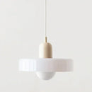 Axyaa Nordic Glass Pendant Light LED Pendent Lamp for Indoor Decor