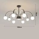 Axyaa LED Chandeliers for Modern Home Decor, Indoor Pendant Light Lamps for Living & Dining Room