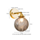 Axyaa Octagonal Glass LED Wall Lamp for Bedroom, Living Room, Stair, Bathroom, Pull Chain Switch