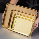 Axya Stainless Steel Baking Tray Set with Cool Rack - Non-Toxic & Dishwasher Safe