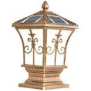 Axya Solar Pillar Light: 3 Color Changing Energy-saving Patio Lighting