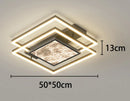 Axyaa Smart LED Ceiling Lights Nordic Style for Home Bedroom and Living Room