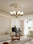 Luxury Magic Beans Pendant Light for Vintage Living Room, Villa Chandelier by Axyaa
