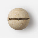 Axyaa Yellow Travertine Stone Wall Lamp - Japanese Bedroom Lighting