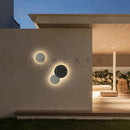 Axyaa Terrazzo Marble LED Wall Light: Modern Minimalist Waterproof Outdoor IP65 Lamp