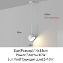 Axyaa Modern LED Bedside Pendant Light for Bedroom Living Room Decor