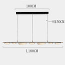 Axyaa LED Chandeliers for Dining Room Pendant Lights Hanging Lamps