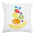 Axyaa Cartoon Fruit Vegetable Print Cushion Cover 45X45CM
