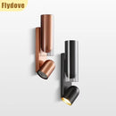 Axyaa Rose Gold LED Adjustable Wall Spotlight for Bedroom and Living Room