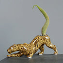 Axyaa Animal Print Flower Vase Tail Flowerpot for Plants - Garden Accessories