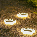 Axyaa Solar Cat's Paw Lights: Outdoor Waterproof Lighting for Garden, Yard, Lawn