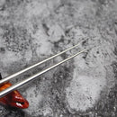 Axyaa Stainless Steel Sashimi Chopsticks Set for Japanese Sushi Dishes