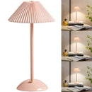 Axyaa Nordic Wooden Base Table Lamp - Modern Bedroom Living Room Decor