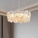Axyaa Luxury Lotus Leaf Glass Chandelier LED Light Fixture