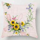 Axyaa Red Roses Square Large Pillow Cases High Quality Thick Covers