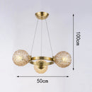Axyaa Dining Room Chandelier Ceiling Lamps Pendant Lights Indoor Lighting Fixtures